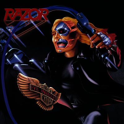 Razor — Evil Invaders 앨범 커버