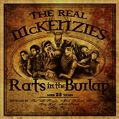 Real McKenzies — Rats In The Burlap 앨범 커버