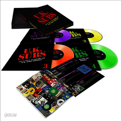 UK Subs - 1977-2017: 40 Years Of UK Subs Singles (4 X 10 inch Single LP Box Set)