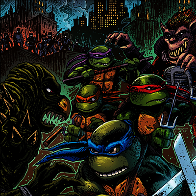John Duprex — Teenage Mutant Ninja Turtles II: Secret Of The Ooze (닌자 거북이2: 녹색 액체의 비밀) (Soundtrack) 앨범 커버