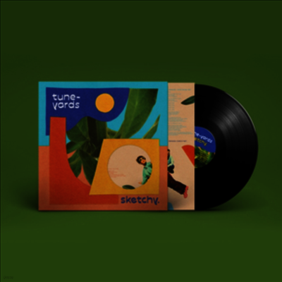 Tune-Yards — Sketchy. 앨범 커버