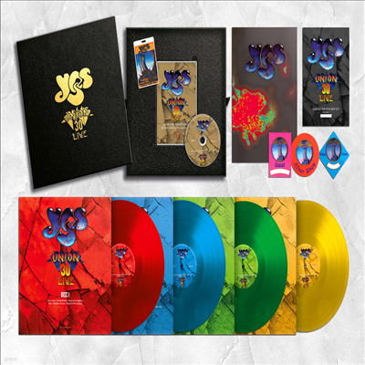 Yes - Union 30 Live (Ltd)(180g Colored 4LP+DVD)(Box Set)