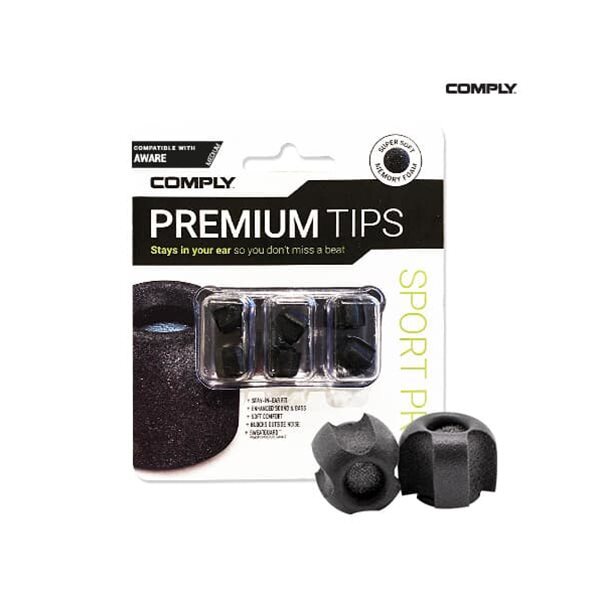 컴플라이 AWARE PRO 어웨어프로 이어폰 폼팁