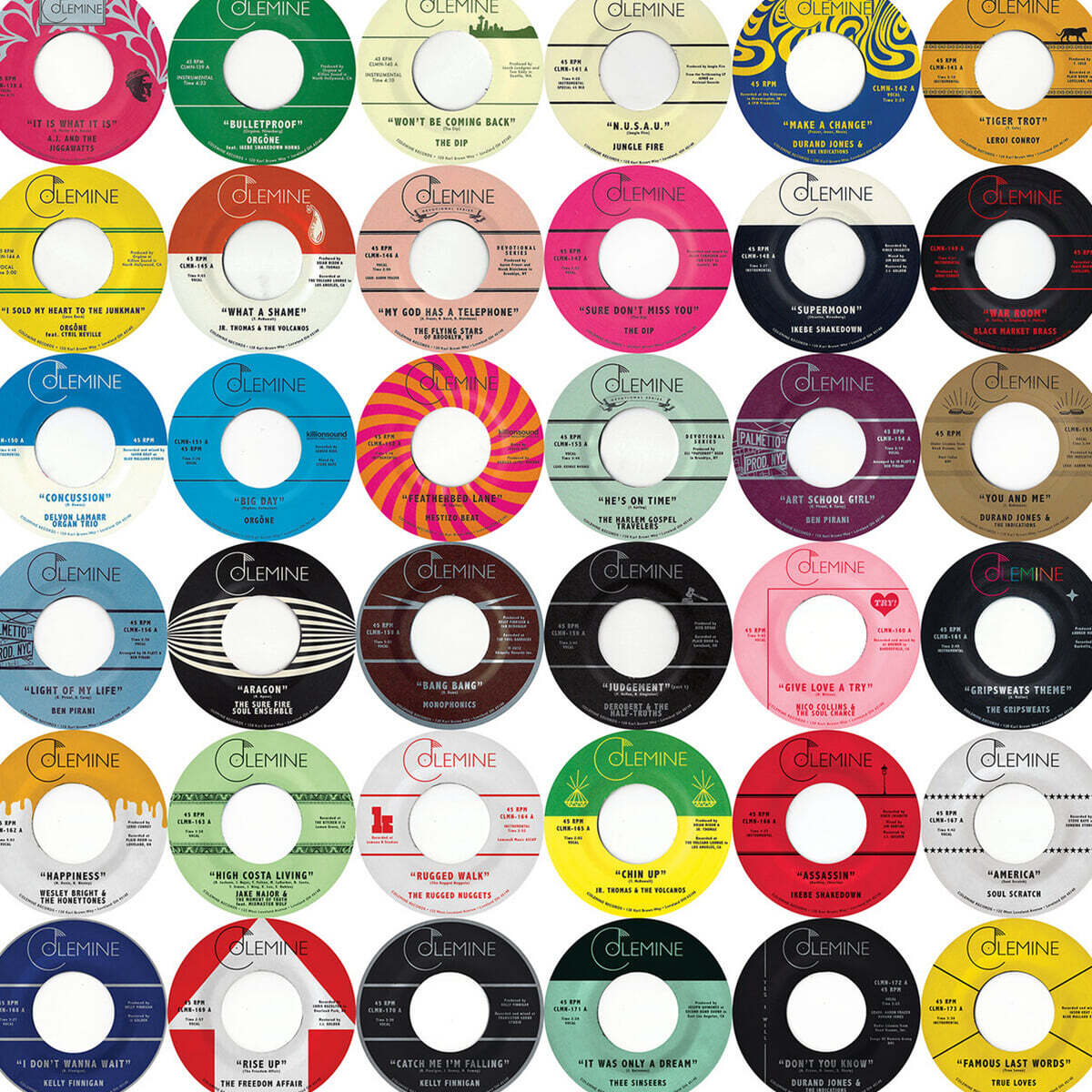 Colemine Records 훵크 &amp; 소울 음악 모음집 2집 (Soul Slabs Volume 2) [3LP]