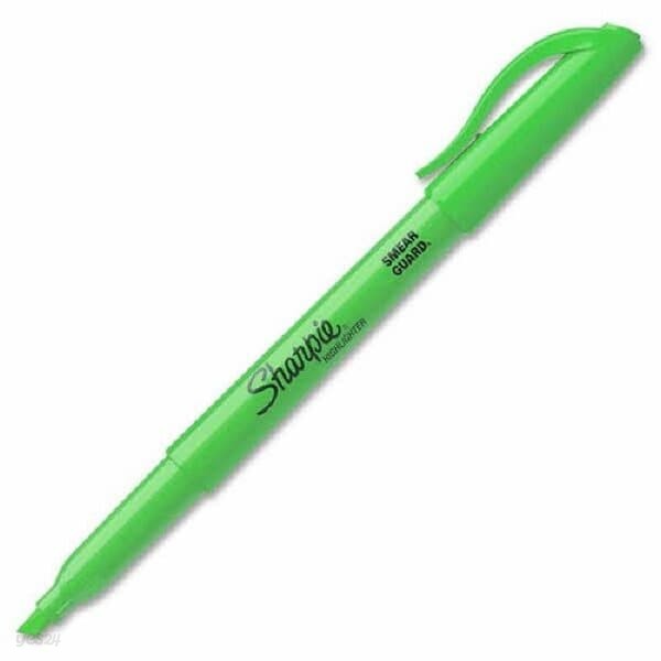 샤피 포켓 형광펜(녹색/SF27026A)