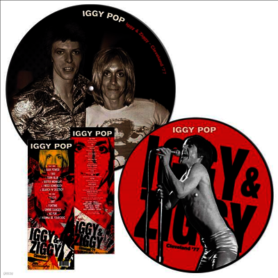 Iggy Pop — Iggy & Ziggy Cleveland '77 앨범 커버