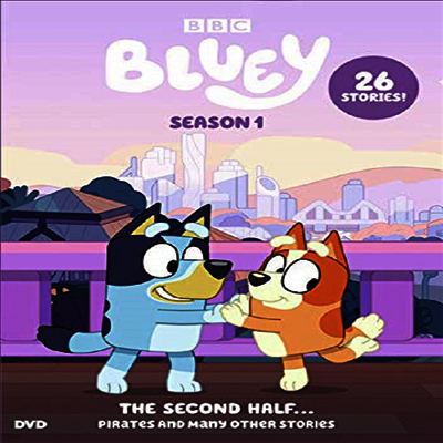 Bluey: Season One: The Second Half (블루이: 시즌 1-2) (2018)(지역코드1)(한글무자막)(DVD)(DVD-R)