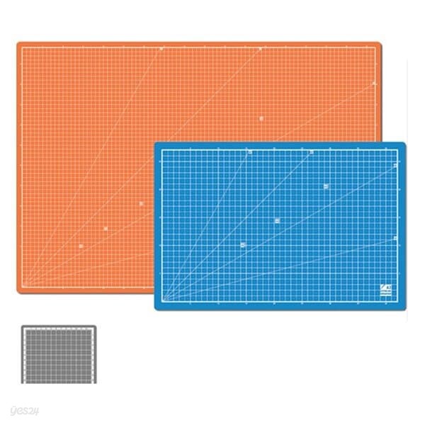 컬러 커팅매트 A2 그레이(CM302/620x450mm/윈스타)