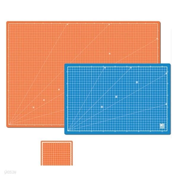 컬러 커팅매트 A2 오렌지(CM302/620x450mm/윈스타)