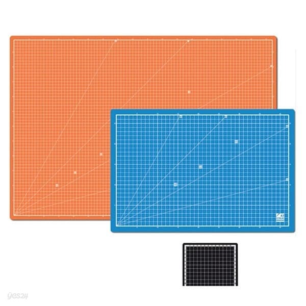 컬러 커팅매트 A2 블랙(CM302/620x450mm/윈스타)