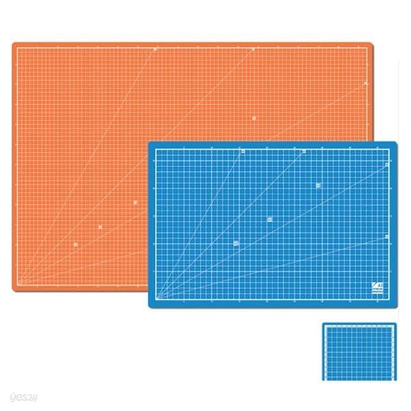 컬러 커팅매트 A2 스카이블루(CM302/620x450mm/윈스타)