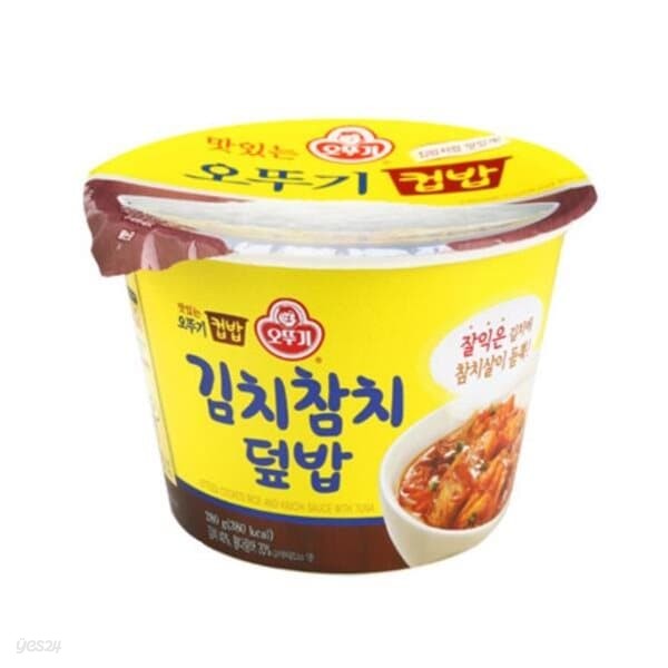 오뚜기 컵밥 김치참치덮밥(310g/12EA)