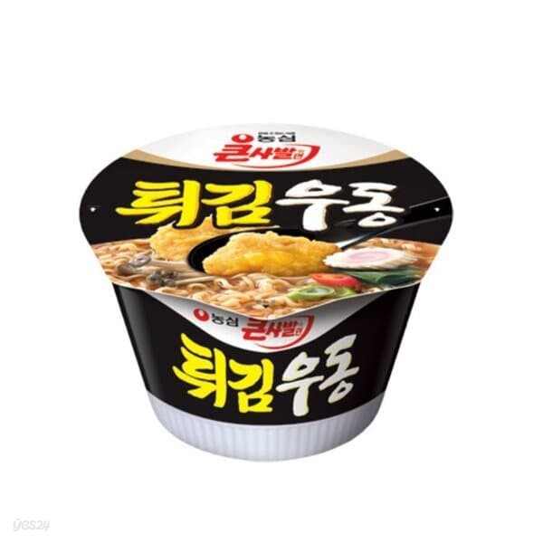 농심 튀김우동 큰사발면(16개/BOX)