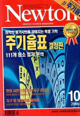 Newton 2006/10월/주기율표 결정판 