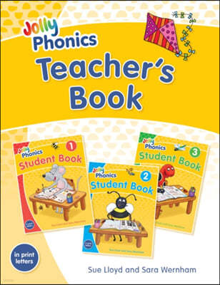 Jolly Phonics Teacher's Book: In Print Letters (American English Edition)