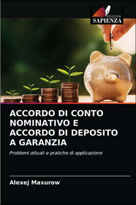 Edizioni Sapienza Accordo Di Conto Nominativo E Accordo Di Deposito a Garanzia