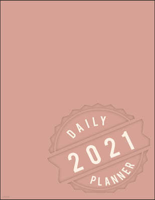 2021 Undated Daily Planner: Pink 2021 Undated Planner Daily Weekly and Monthly Appointment Book for Women