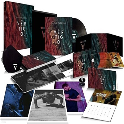 Pablo Alboran - Vertigo (Ltd. Ed)(Photobook, 2021 Calendar, Photos & Mask)(LP+CD Boxset)