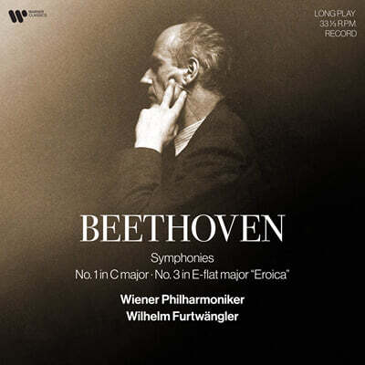 Wilhelm Furtwangler — 푸르트벵글러 (Beethoven: Symphonies Op.21, Op.55 'Eroica') 앨범 커버
