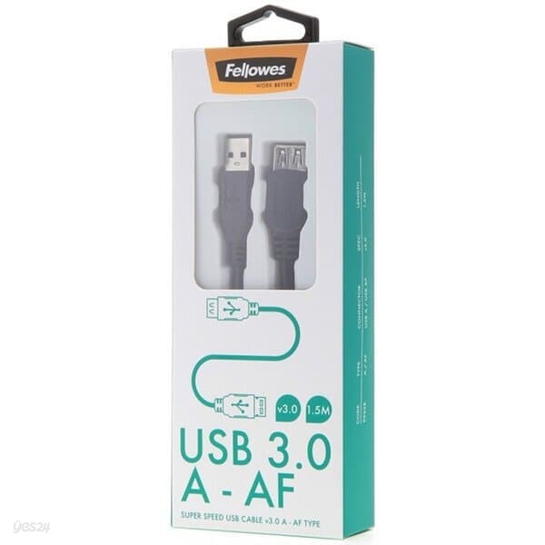 USB 3.0 케이블 A/AF연장(1.5M/펠로우즈)