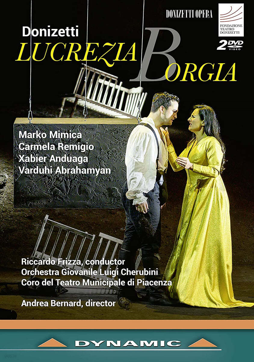 Riccardo Frizza 도니체티: 오페라 &#39;루크레치아 보르지아&#39; (Donizetti: Lucrezia Borgia) 