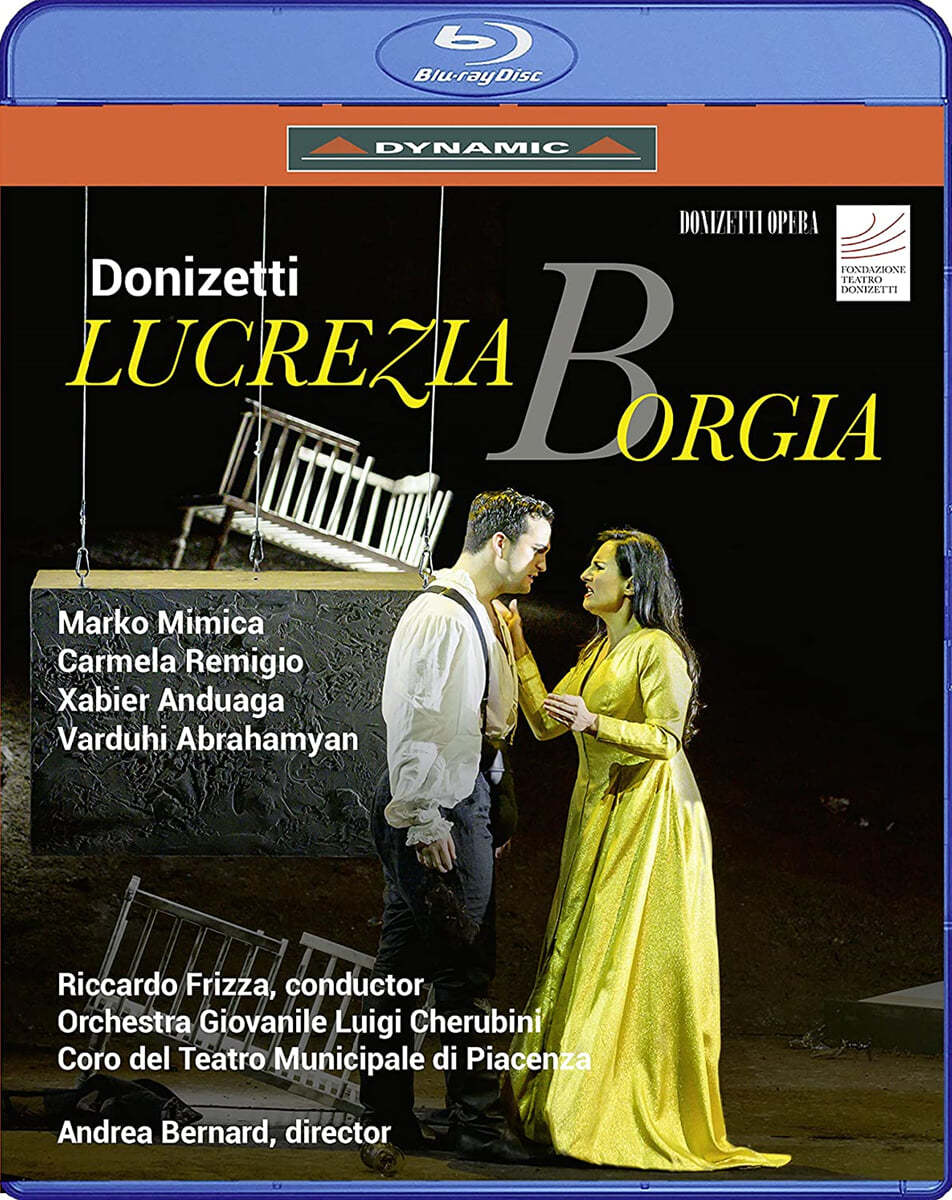 Riccardo Frizza 도니체티: 오페라 &#39;루크레치아 보르지아&#39; (Donizetti: Lucrezia Borgia) 