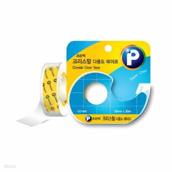 프린텍 CD1220크리스탈테이프 ㅡ디스펜서(12mmx20M)