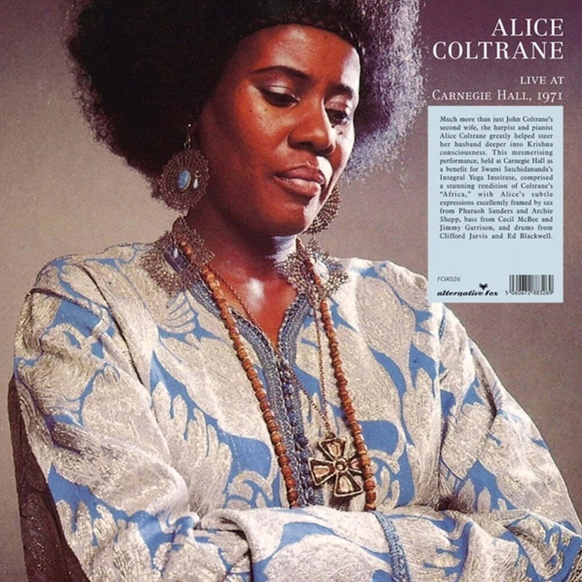 Alice Coltrane (앨리스 콜트레인) - Live At Carnegie Hall, 1971 [LP] 