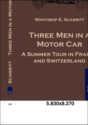 Three Men in a Motor Car