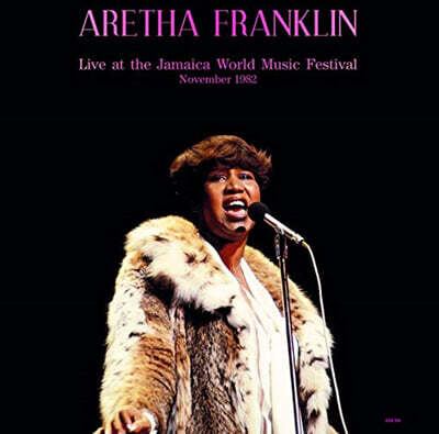 Aretha Franklin — Live At The Jamaica World Music Festival November 1982 앨범 커버