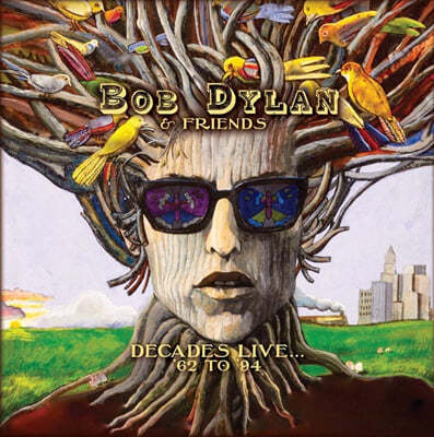 Bob Dylan & Friends — Decades Live '62-'94 앨범 커버