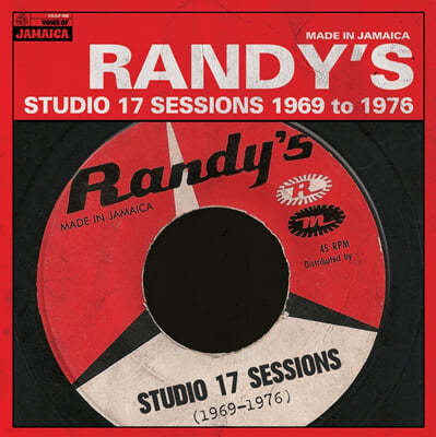Various Artists — 1969-1976 랜디스 스튜디오 17 세션 모음 (Randy's Studio 17 Sessions 1969 to 1976) 앨범 커버