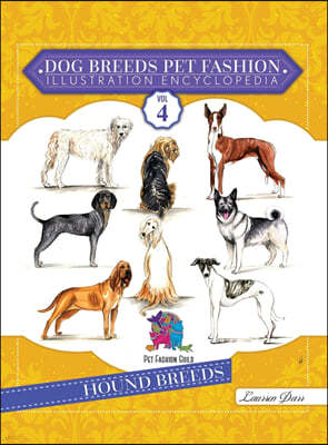 Dog Breeds Pet Fashion Illustration Encyclopedia