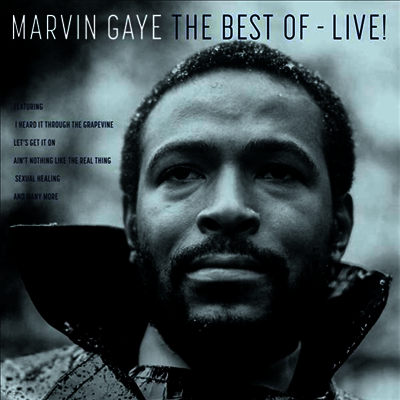 Marvin Gaye — Best Of Live! 앨범 커버