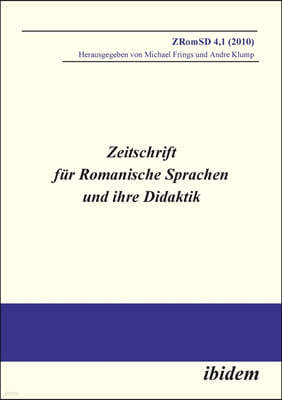 Zeitschrift F?r Romanische Sprachen Und Ihre Didaktik. Heft 4.1