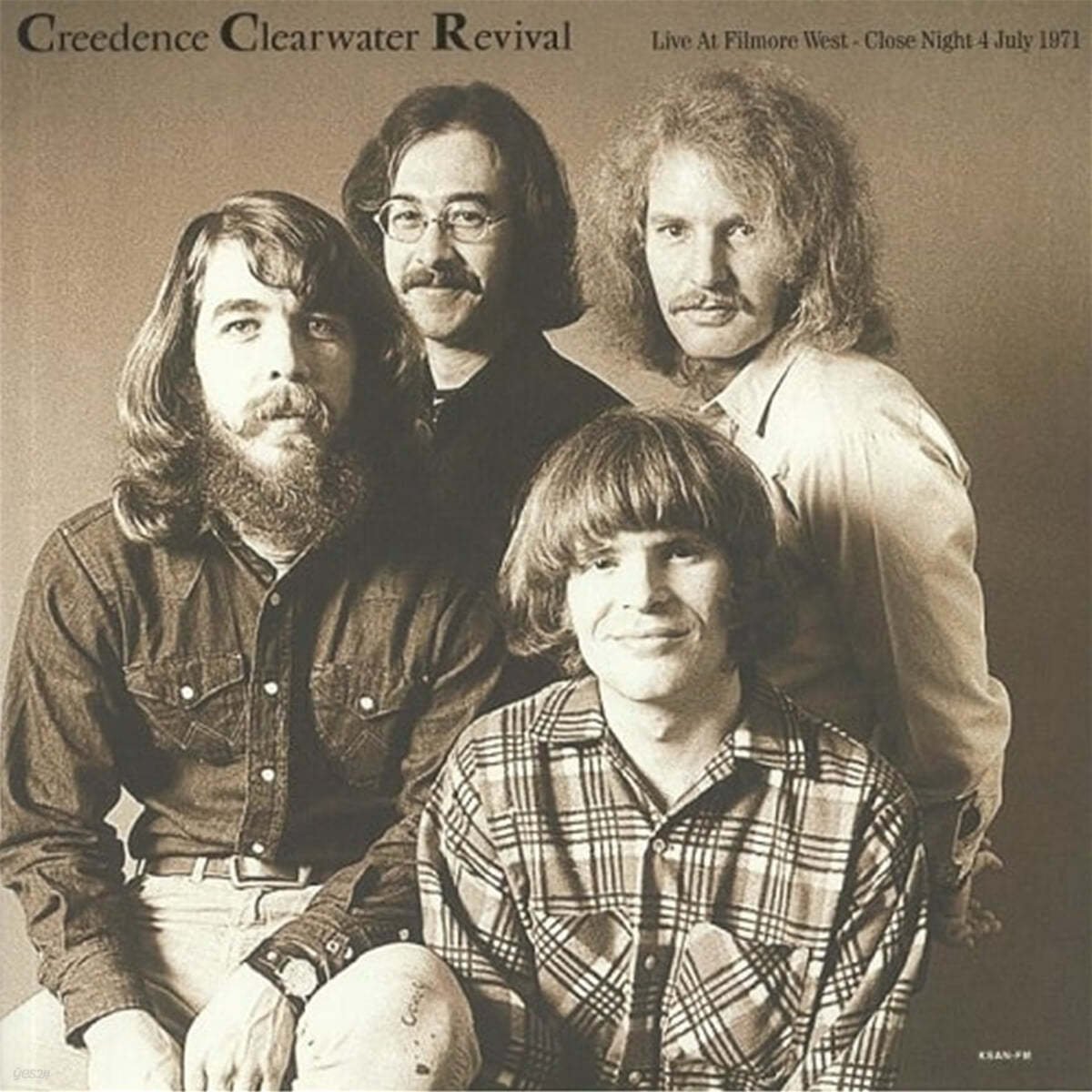 Creedence Clearwater Revival (크리덴스 클리어워터 리바이벌) - Live At Fillmore West: Close Night 4 July 1971 Ksan FM Broadcast [LP] 