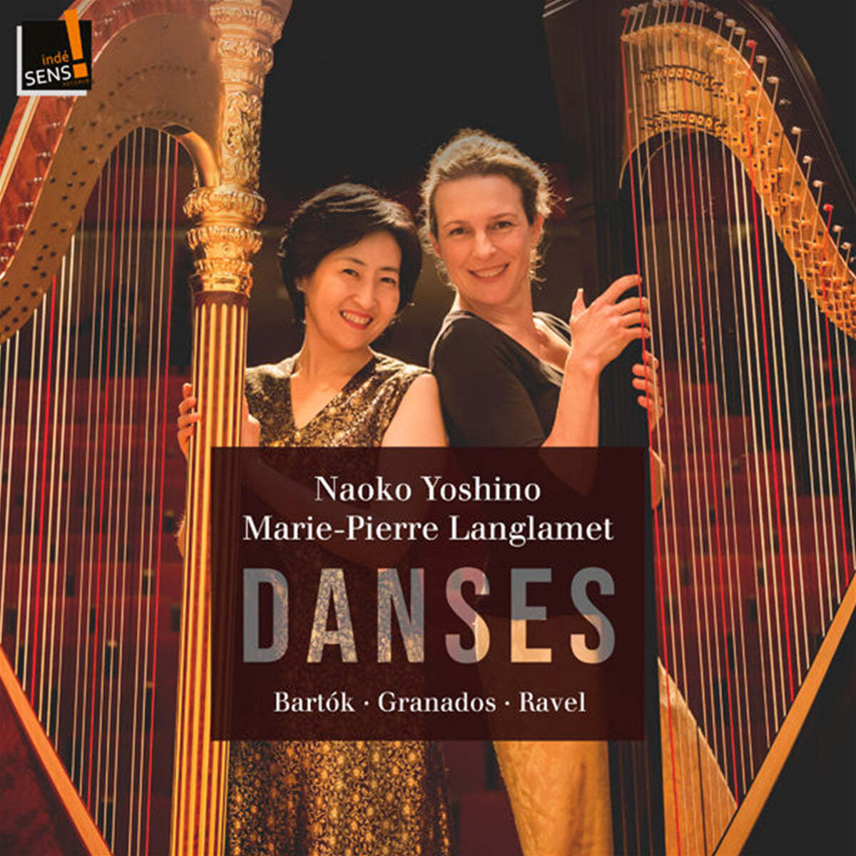 Naoko Yoshino / Marie-Pierre Langlamet 바르톡 / 그라나도스 / 라벨: 하프 듀오 (Bartok / Granados / Ravel: Harp Duo - Danses) 