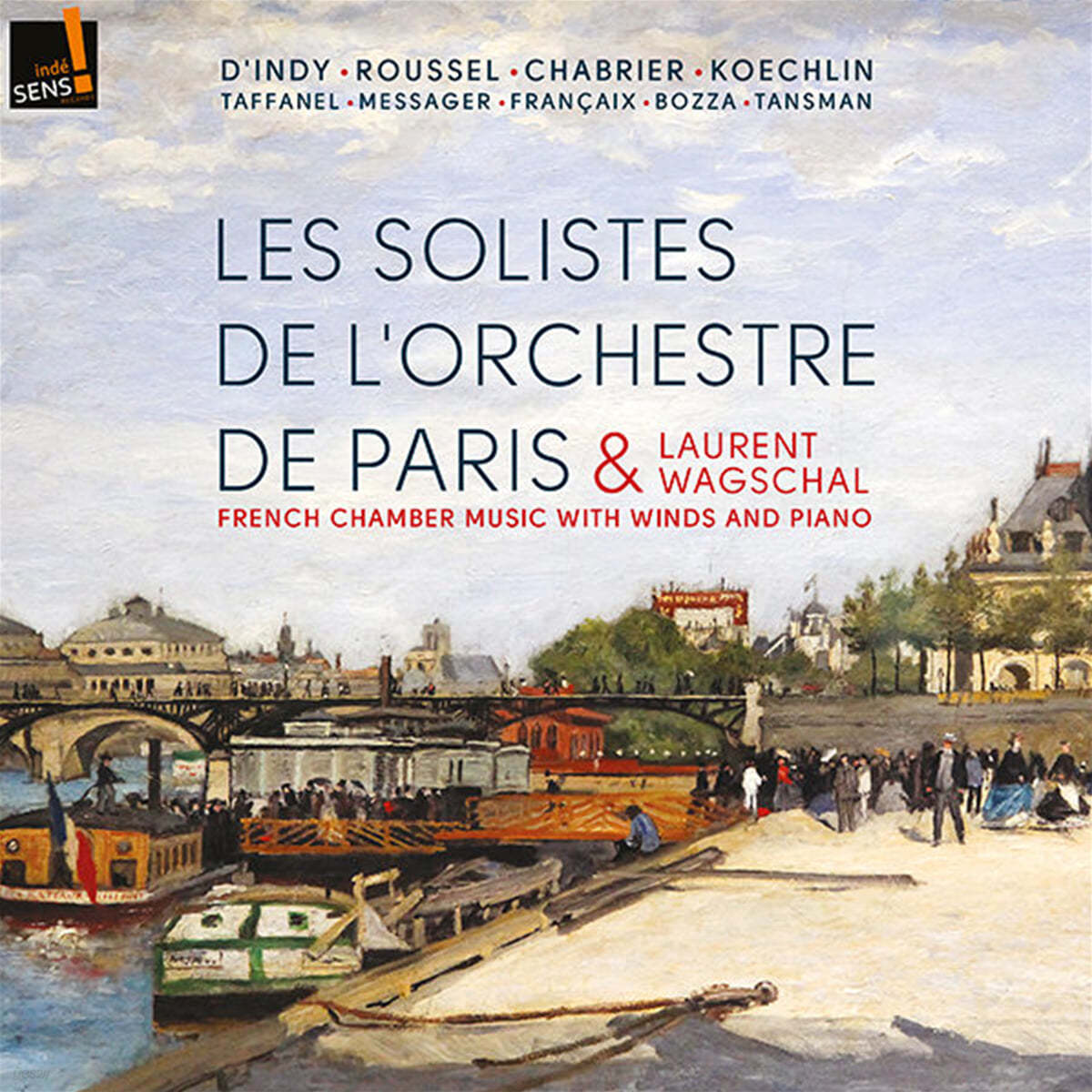 Les Solistes de l&#39;Orchestre de Paris 20세기 프랑스 목관 실내악곡집 (20th Century - French Chamber Music With Winds and Piano) 