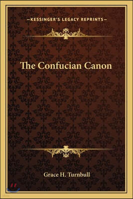 The Confucian Canon