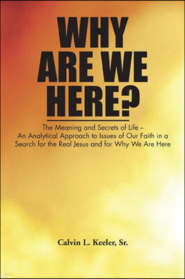 Why Are We Here?: An Analytical Approach to Issues of Our Faith in a Search for the Real Jesus and for Why We Are Here