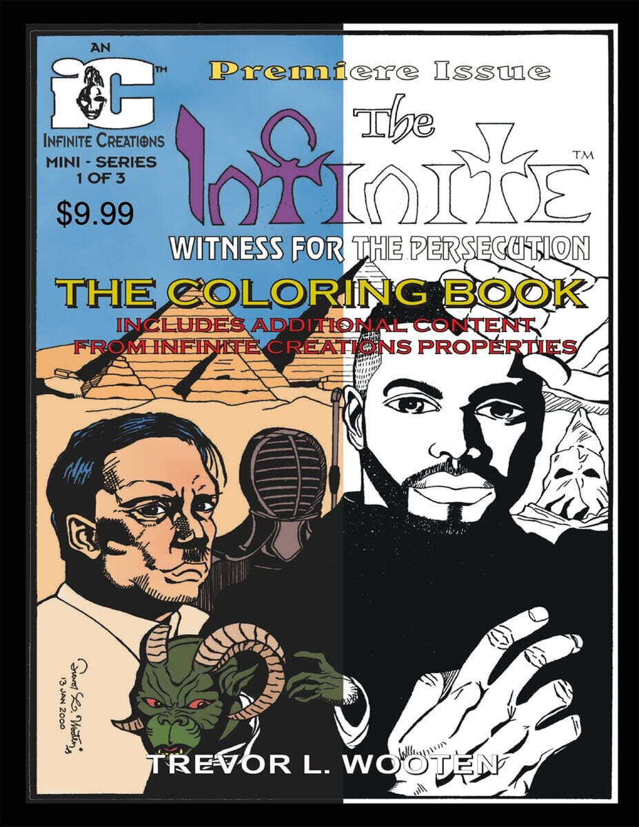 The Infinite: Witness For The Persecution #1 Coloring Book