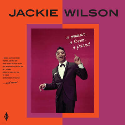 Jackie Wilson — A Woman. A Lover. A Friend. 앨범 커버