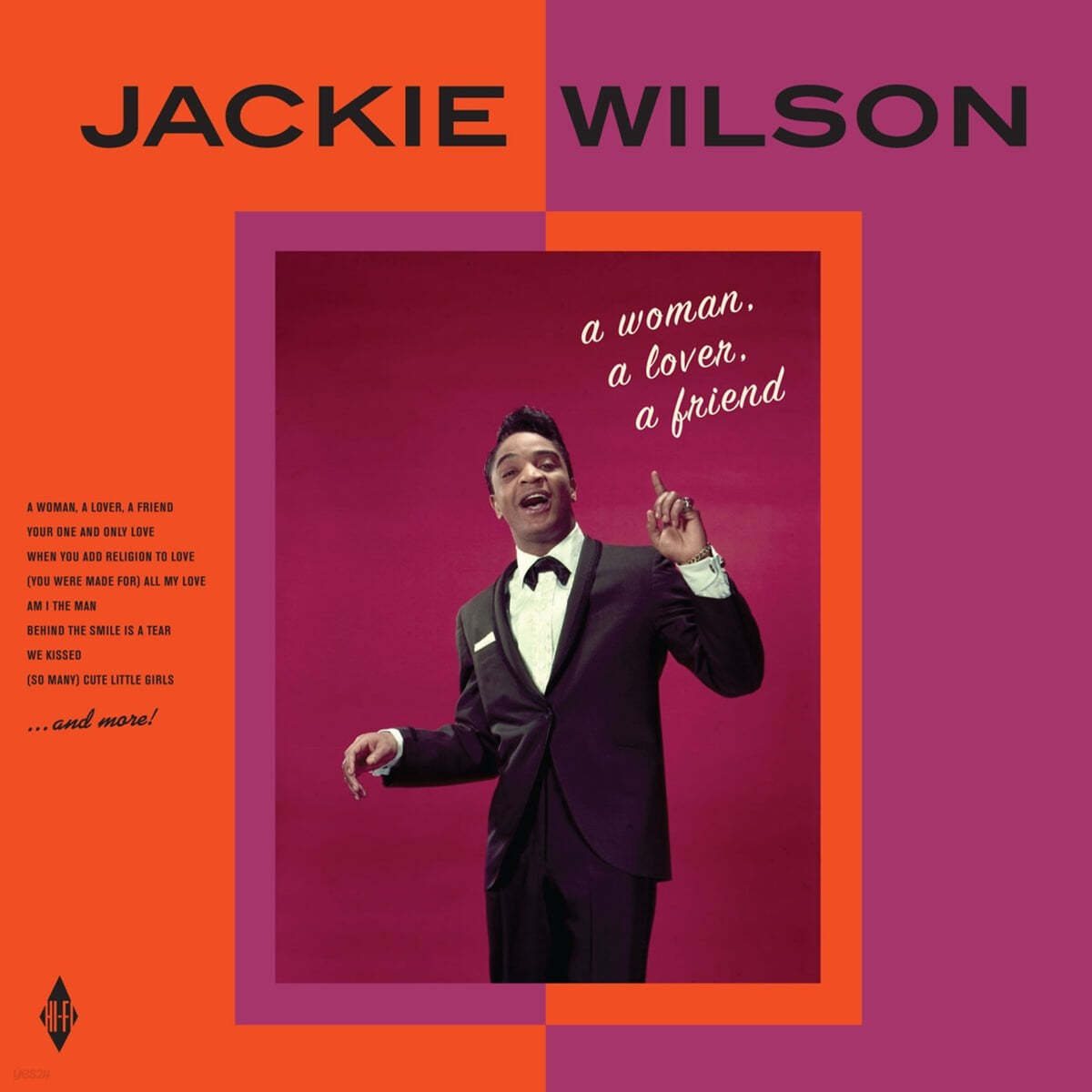Jackie Wilson (재키 윌슨) - A Woman. A Lover. A Friend. [LP]