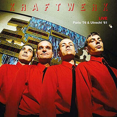 Kraftwerk — Live: Paris '76 & Utrecht '81 앨범 커버