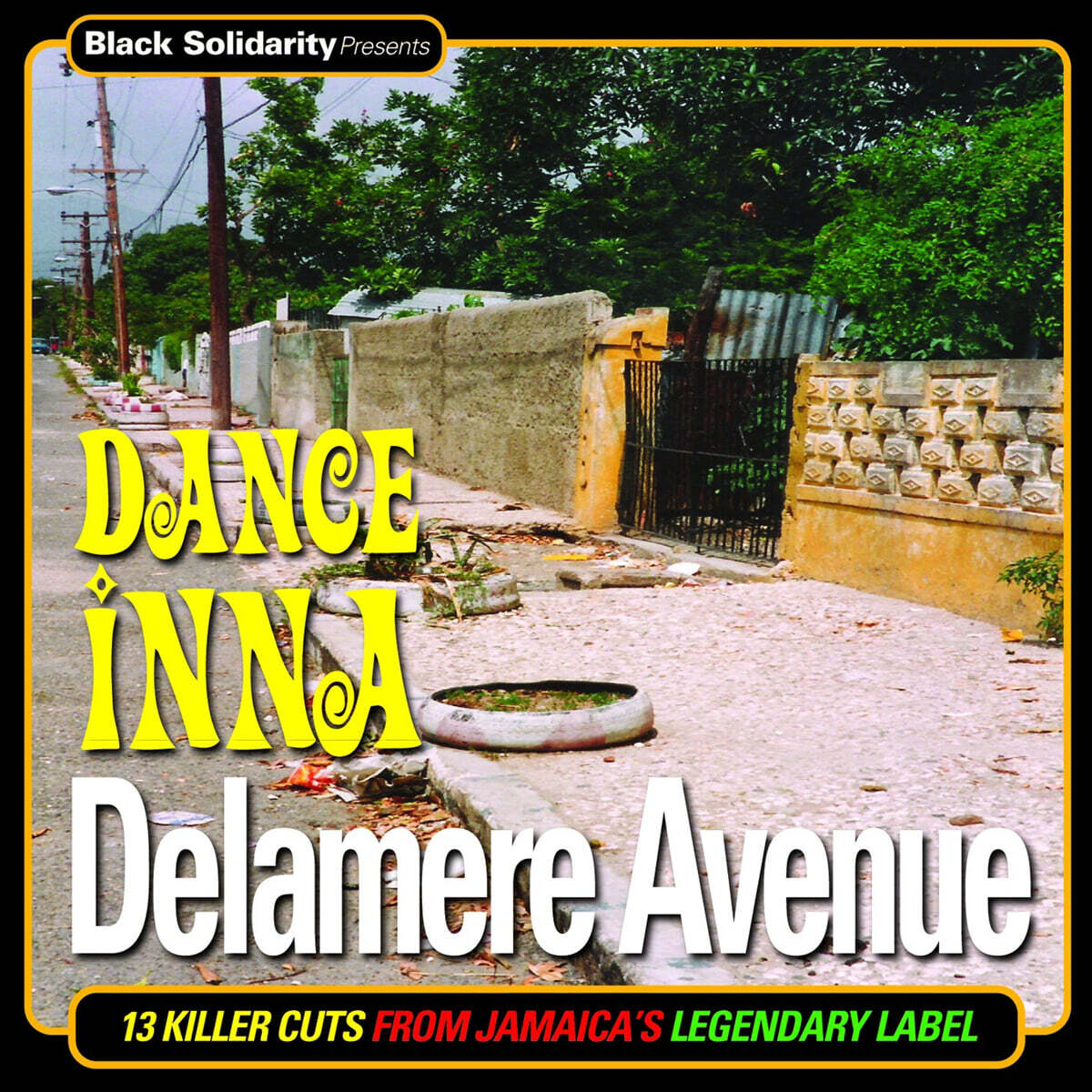 블랙 솔리데리티 레이블 레게 음악 모음집 (Black Solidarity Presents Dance Inna Delamere Avenue) [LP]