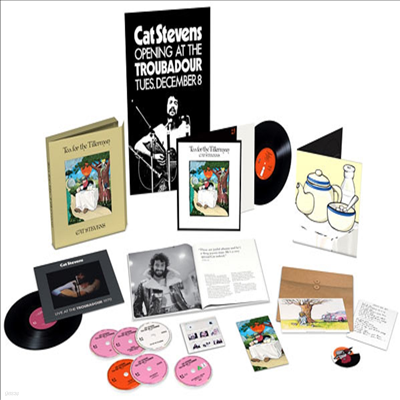 Yusuf (Cat Stevens) - Tea For The Tillerman (Super Deluxe Edition)(Remastered)(180G)(5CD+2LP+Blu-ray Boxset)