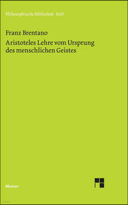 Aristoteles Lehre vom Ursprung des menschlichen Geistes