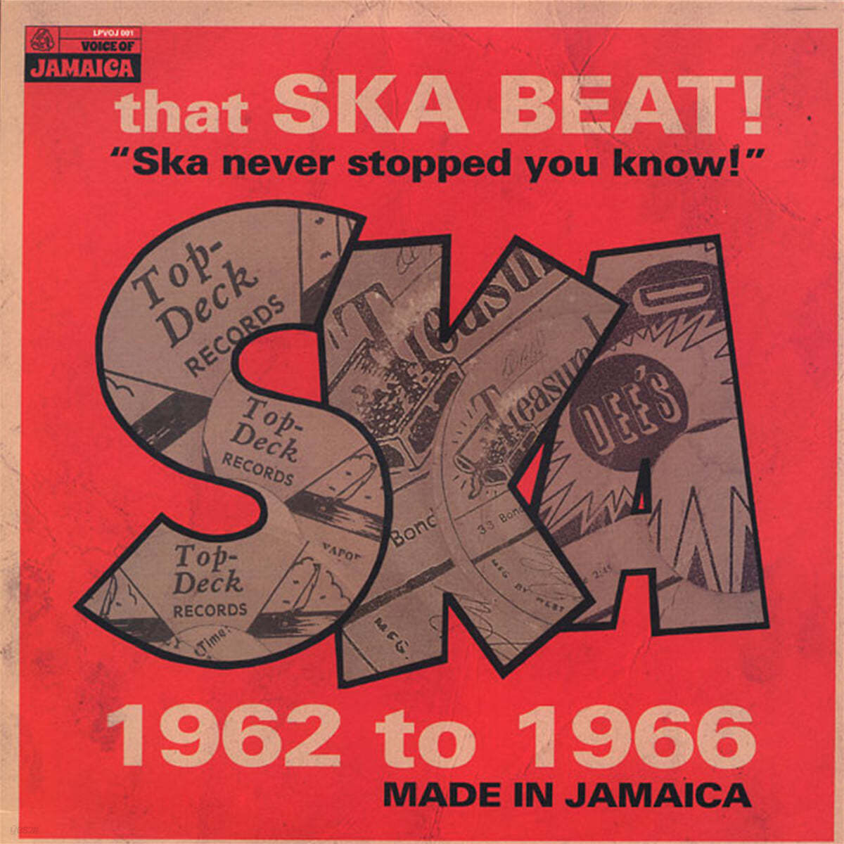 스카 음악 컴필레이션 (That Ska Beat-1962-1966) [LP] 