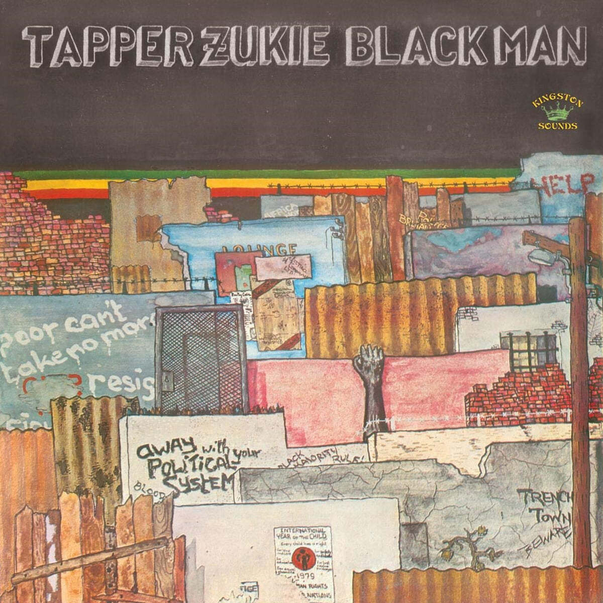 Tappa Zukie (탭퍼 주키) - Black Man [LP]