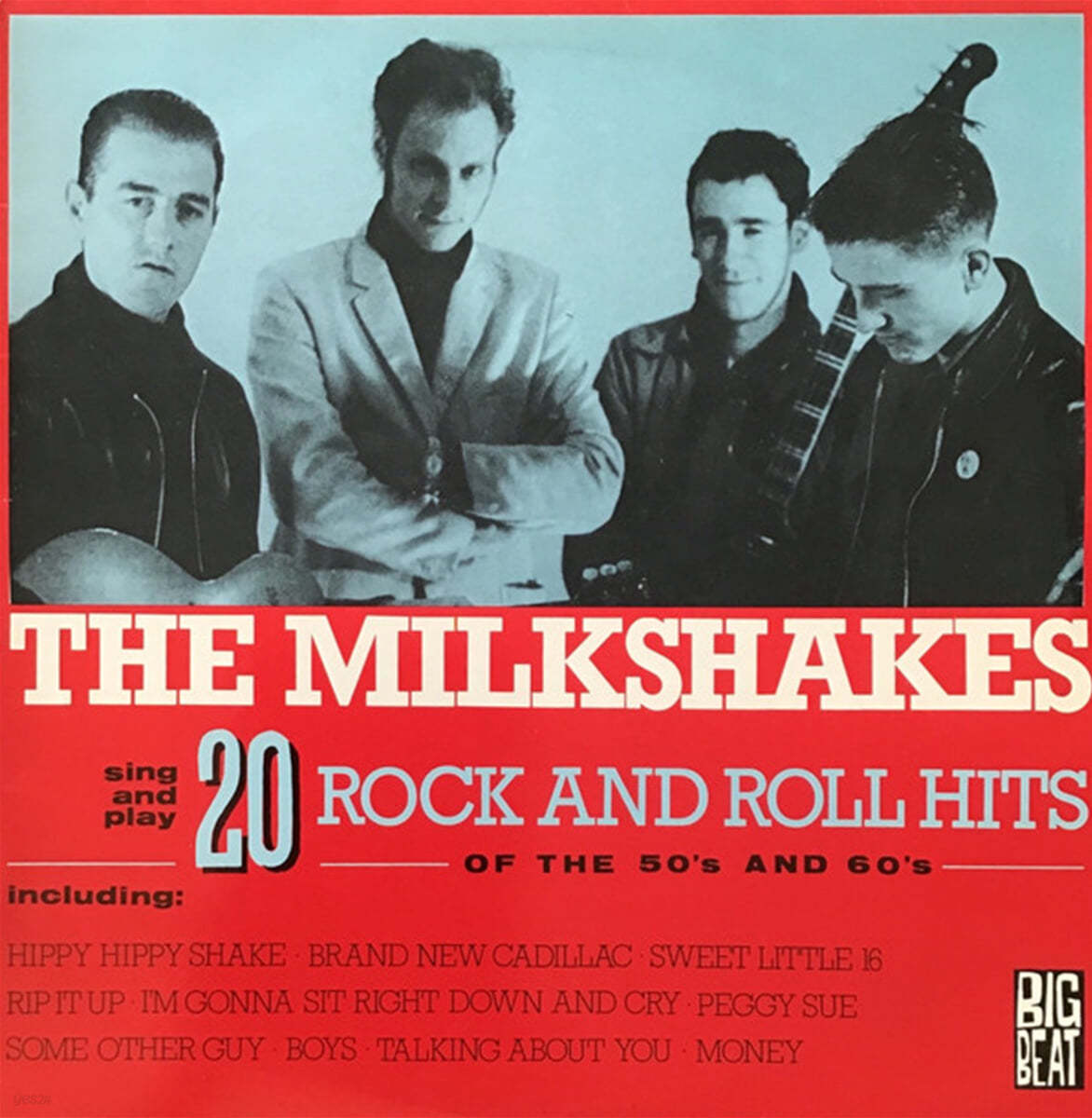 Milkshakes (밀크셰이크) - 20 Rock And Roll Hits Of The 50s And 60s [LP] 